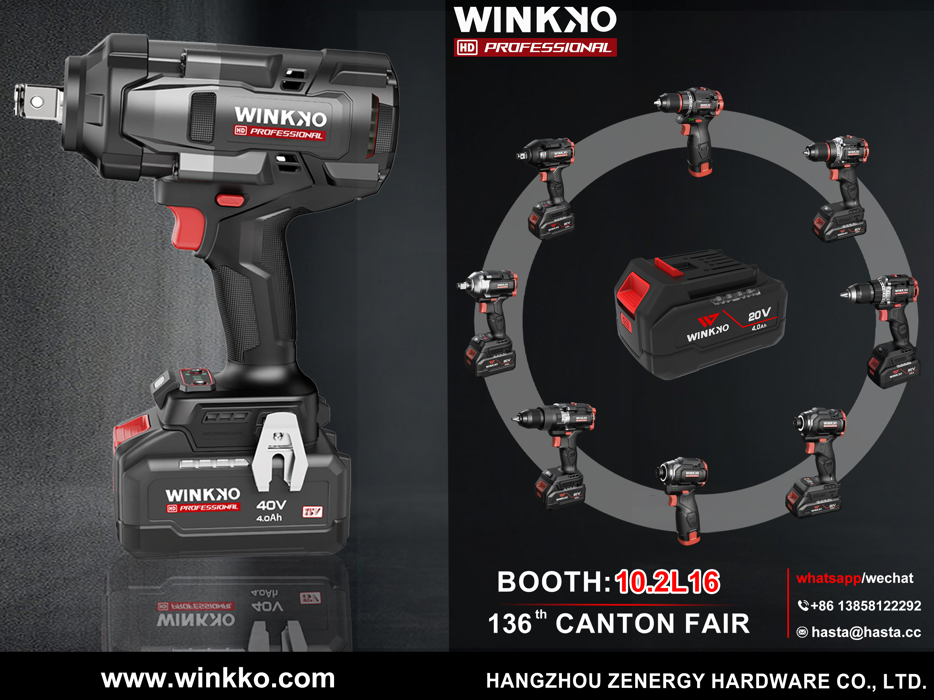 Dobrodošli na obisku Winkko Tool @ 136th Canton Fair