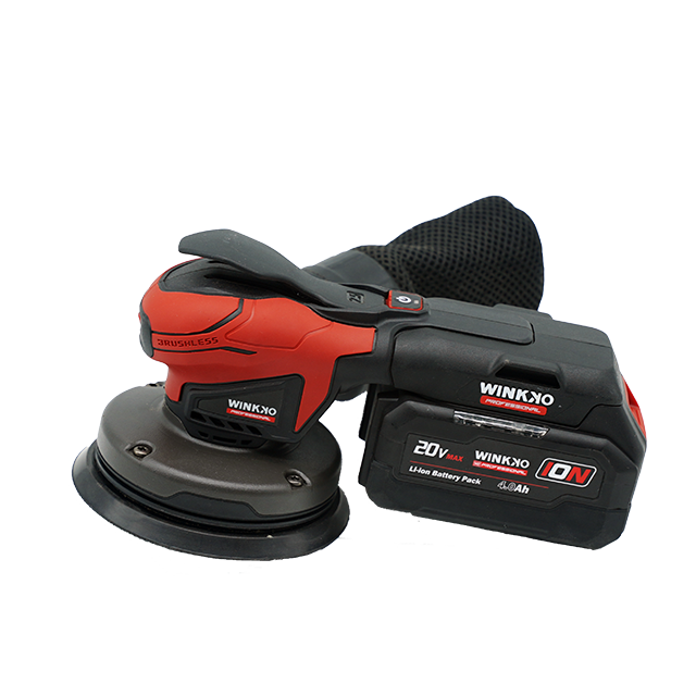 POS203BL CORDLESS ORBITAL SANDER