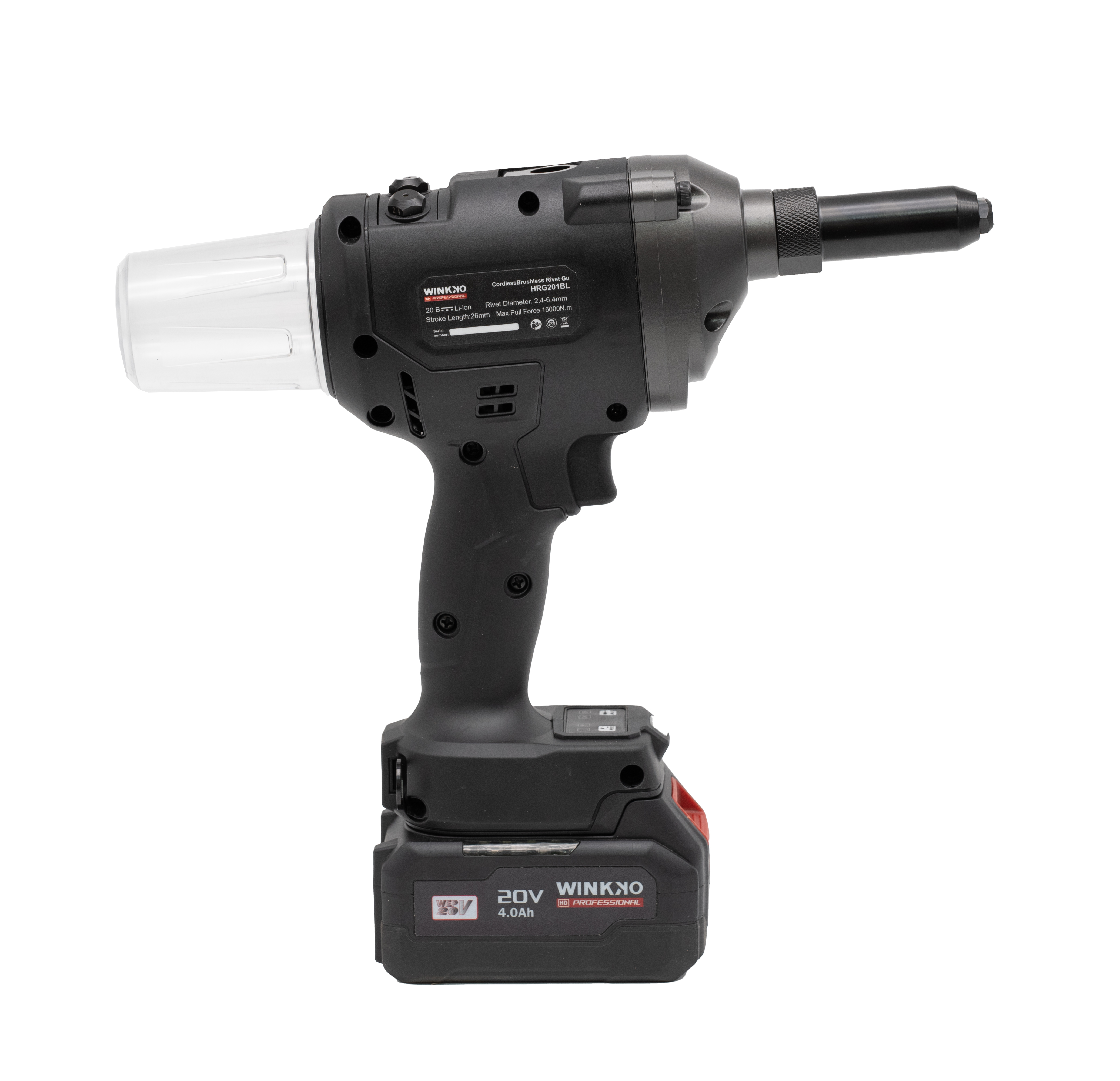 HRG201BL CORDLESS RIVET GUN