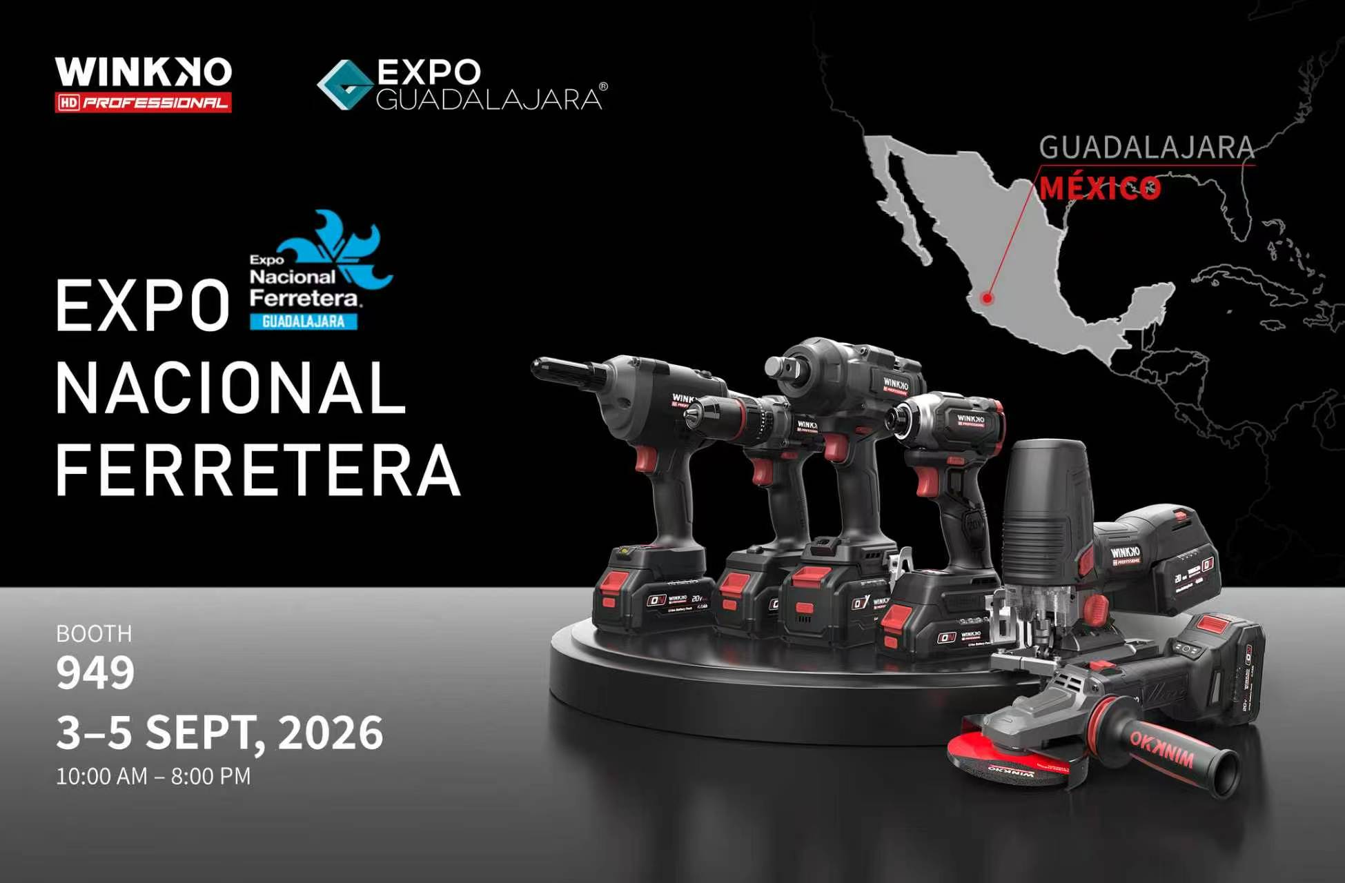 WINKKO Showcase at Expo Nacional Ferretera 2026 in Mexico